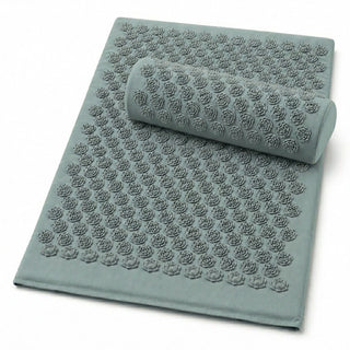 MyRestify® Premium Set — Akupressurmatte, Nackenkissen und Tragetasche in Soft Salbei